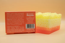 Carica l'immagine nel visualizzatore di Gallery, Sapone Spugna Antistress arancia e verbena - 75 gr