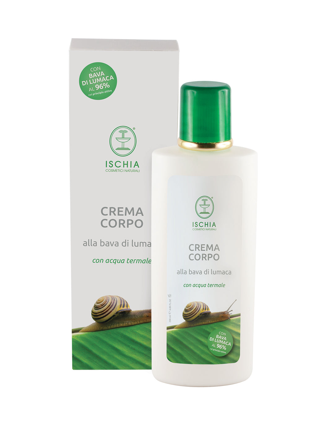 Crema Corpo Alla Bava Di Lumaca - Flacone da 200 ml