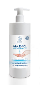 Gel Igienizzante Mani - 500 ml con base alcolica al 70%