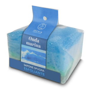 Sapone Spugna Esfoliante onda marina - 75 gr