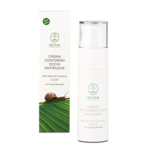 Snail slime and Q10 Anti-Wrinkle Eye Contour Cream - Airless bottle 30 ml